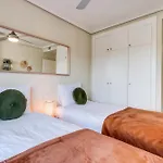 Luxury Apartment Sunset Golf With Spacious Private Garden & Seaview