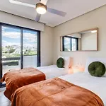 Luxury Apartment Sunset Golf With Spacious Private Garden & Seaview
