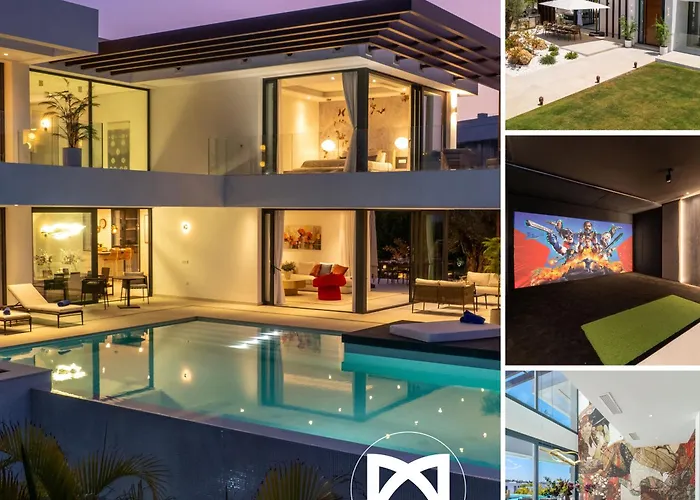 Vacation Marbella I Villa Hanami, Private Infinity Edge-Pool, Gym, Movie Theater, Close To Golfs And Beaches