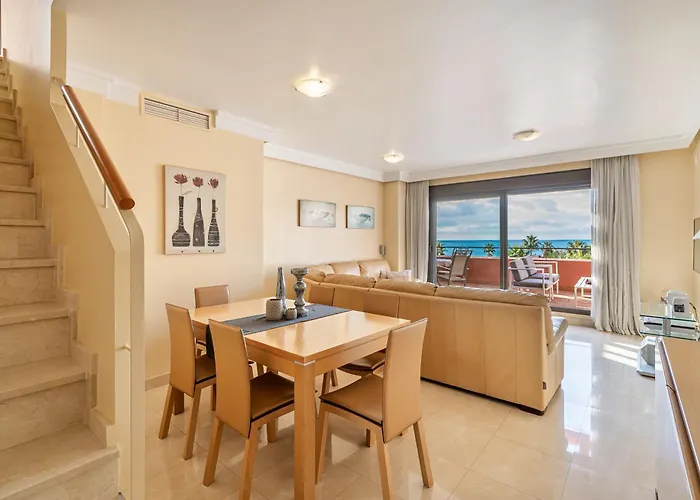 Beachside Duplex Penthouse, Close To Estepona Town
