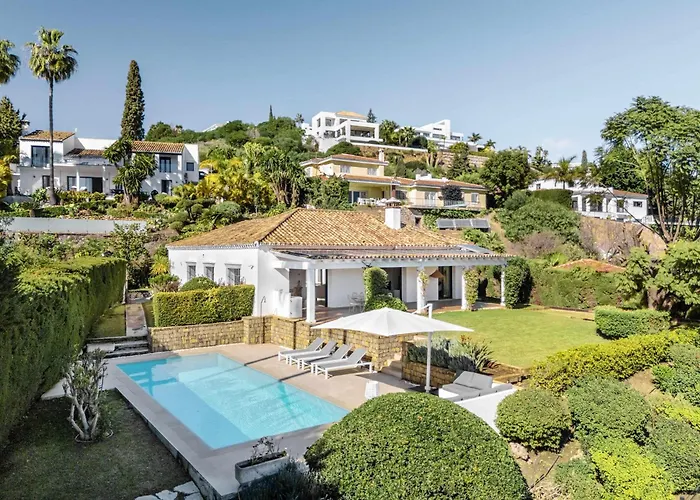 Villa Capricho Front Golf Pool Views