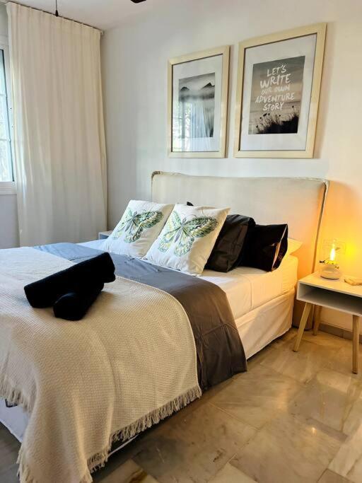 Alquiler Vacacional. Bajo Con Parrilla Y Piscina, Cerca De La Playa Y Puerto Banus Appartement