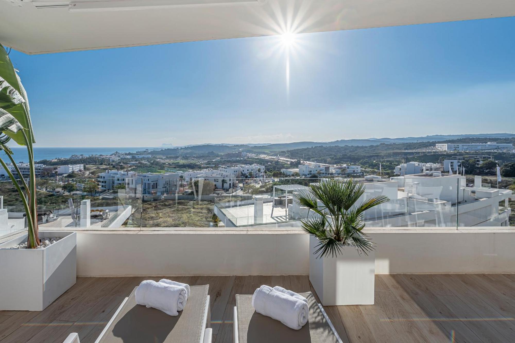 Apartment One80 Residences New Corner With Amazing Sea View To Gibraltar & Africa *