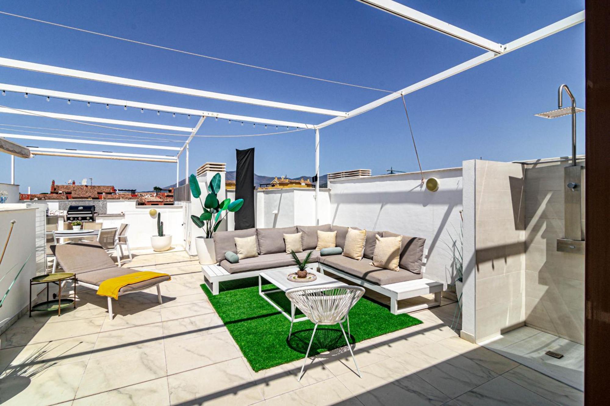Lms48- Roof Terrace, Jacuzzi & Sauna * Estepona