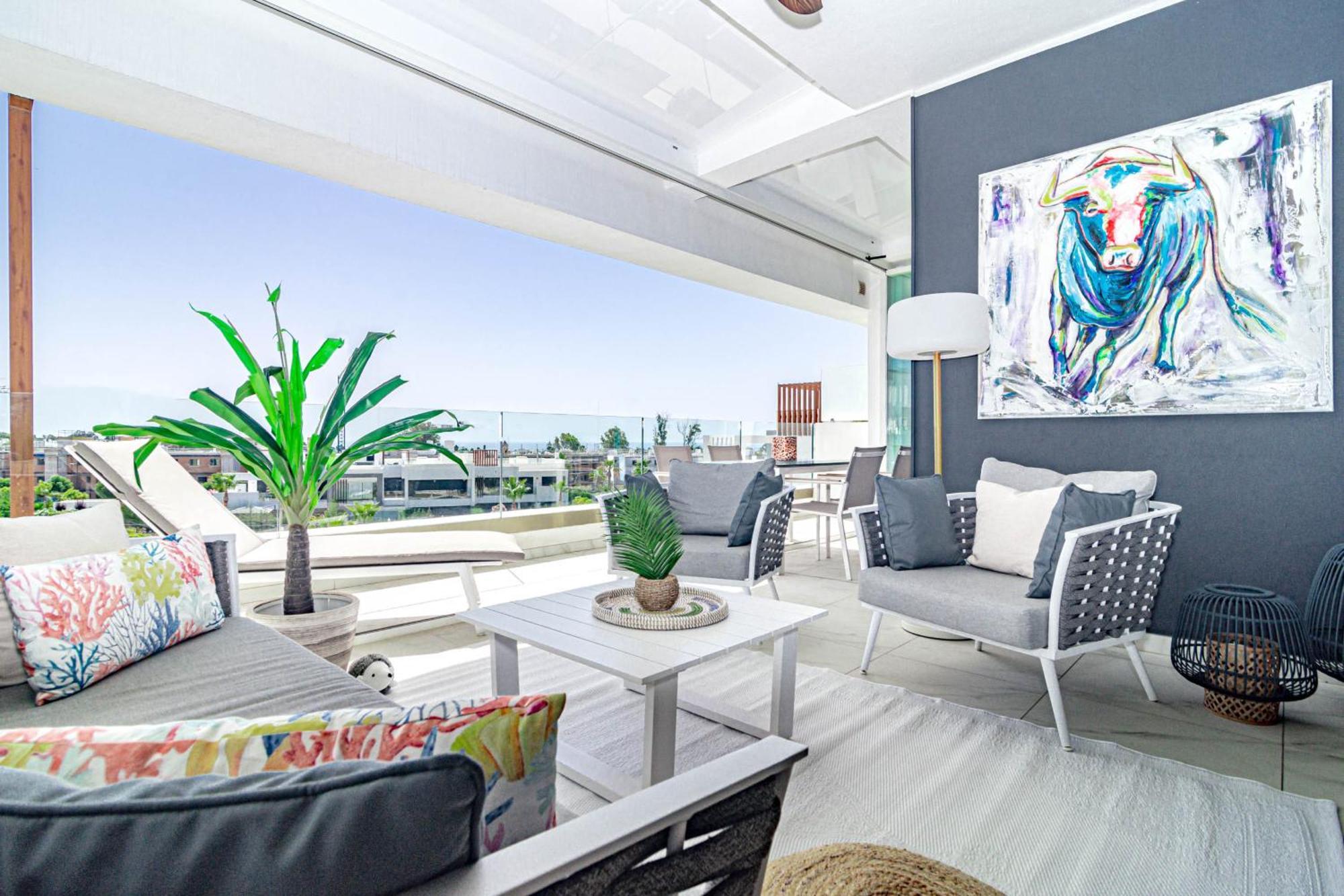 Lms48- Roof Terrace, Jacuzzi & Sauna * Estepona