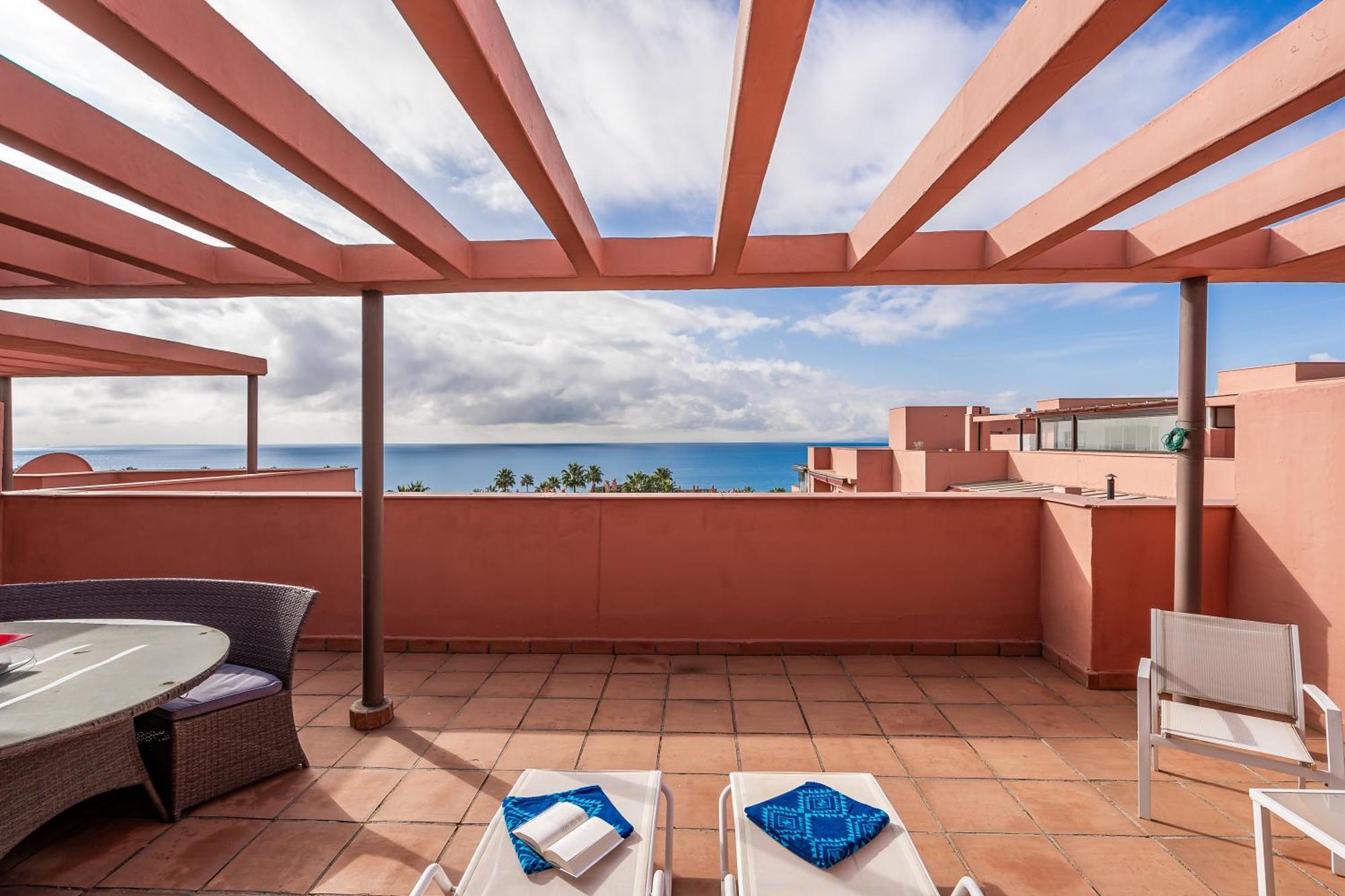 Beachside Duplex Penthouse, Close To Town Estepona