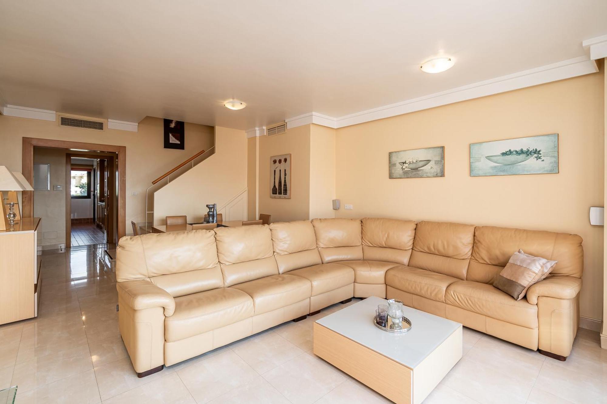 Beachside Duplex Penthouse, Close To Town Estepona
