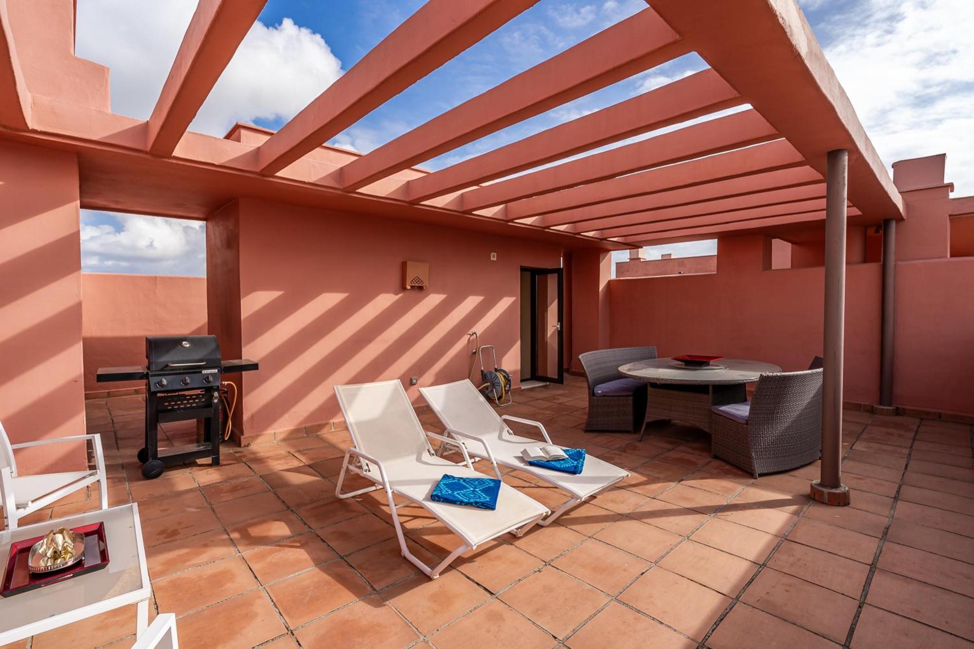 Beachside Duplex Penthouse, Close To Town Estepona