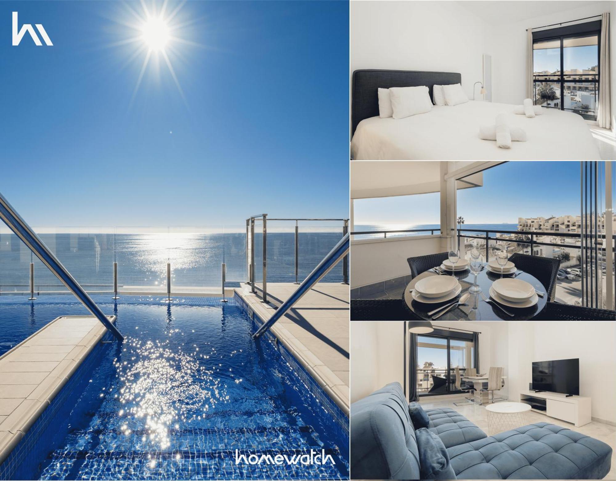 First-line Beach, Terrace And Pool With Incredible Sea Views, New Golden Mile Apartment *