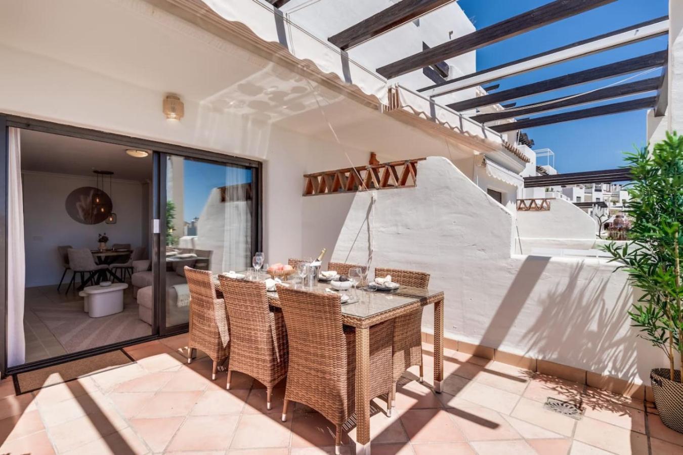 2br Sunset Golf With Sea View And Private Terrace Apartment