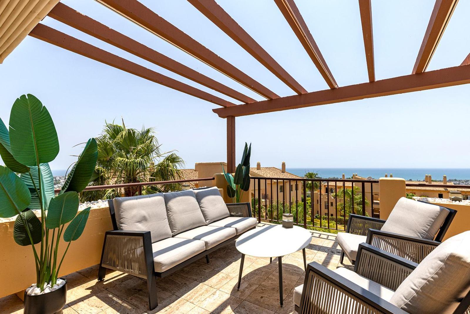 Apartment Panoramic Sea Views Penthouse Estepona