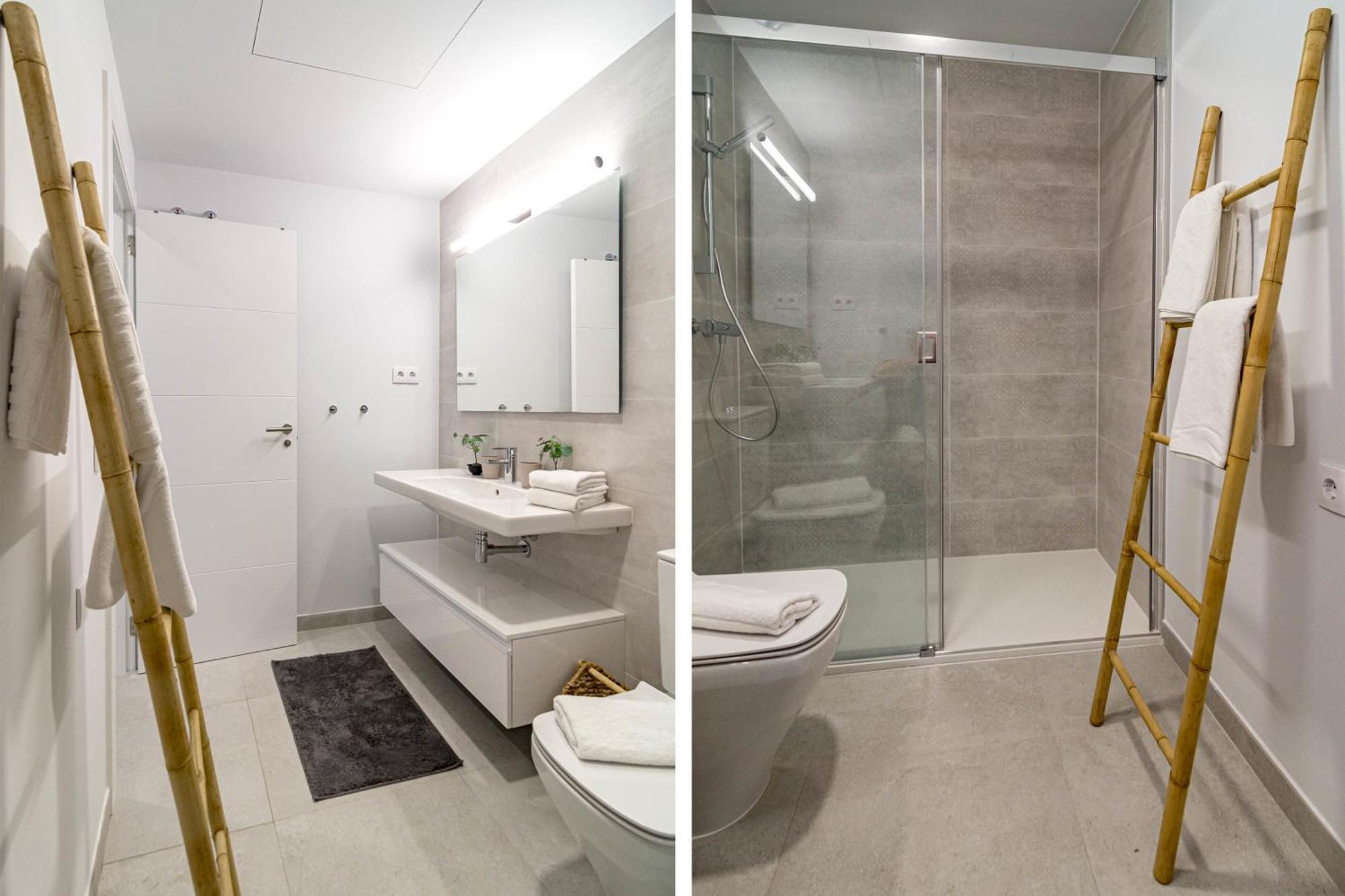 Lmea1.b.b - Modern 1-bed Flat With Pool Balcony Apartment *