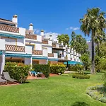 Spacious Beachfront Town House In Estepona With Fully Equipped Kitchen, Pools, Garden, Sea View