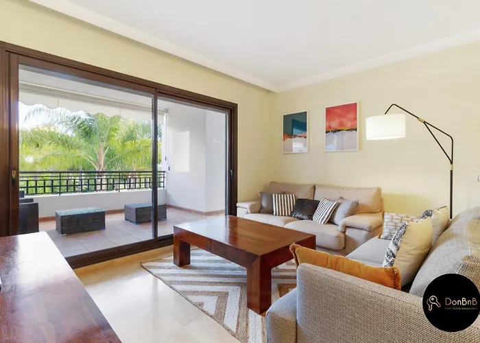 Apartment In Palm Garden Estepona With Parking And Pool