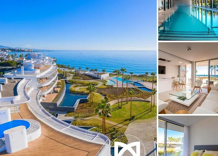 Vacation Marbella I Live On The Edge Of The Sea, New Beachfront Condo, Padel Courts, Gym, Sauna, Luxury Spa And 24-7 Security