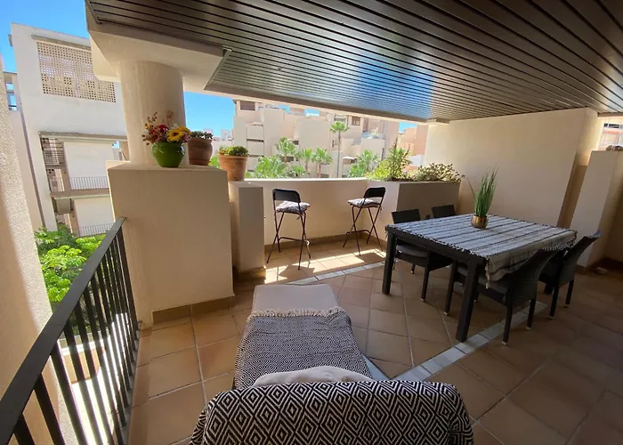 Apartment 4P Beach 3 Pools Top Location Garden Spa Parking Shops