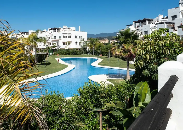 Sunset Golf Groundfloor Pool Estepona - Happy Rentals