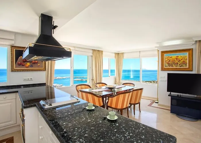 Estepona Luxury Seafront Penthouse With Parking