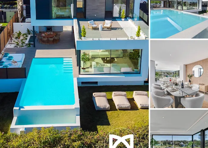 Vacation Marbella I Villa Chic, Cutting-Edge Amenities, Private Heated Infinity Pool, Golf Front Location, Cinema Room