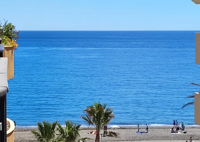 1St Line Of The Beach, La Rada Beach! Ac,Wifi,Terrace, Private Parking