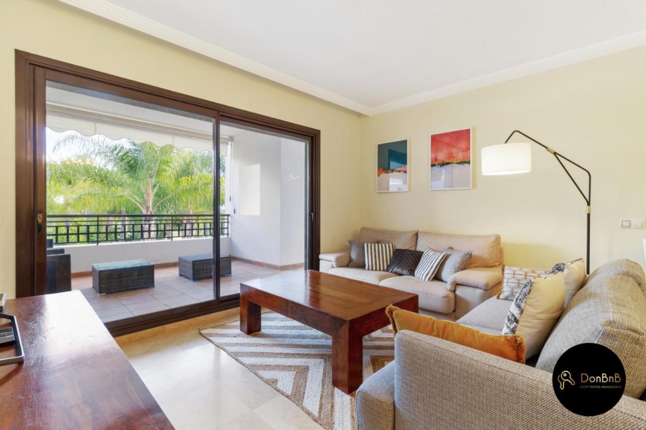 Apartment In Palm Garden Estepona With Parking And Pool *