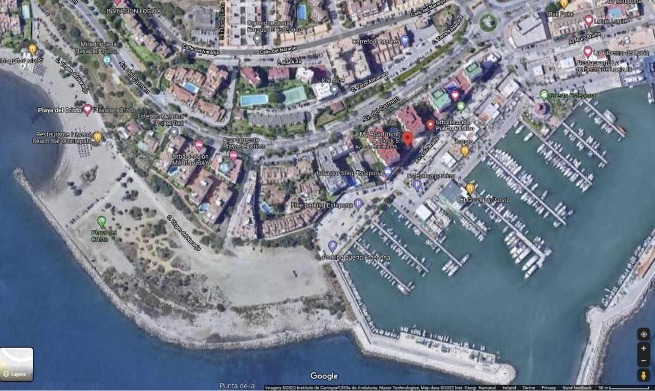 -frontline- Large, 1st Floor Modern Apartment-puerto Paraiso * Estepona