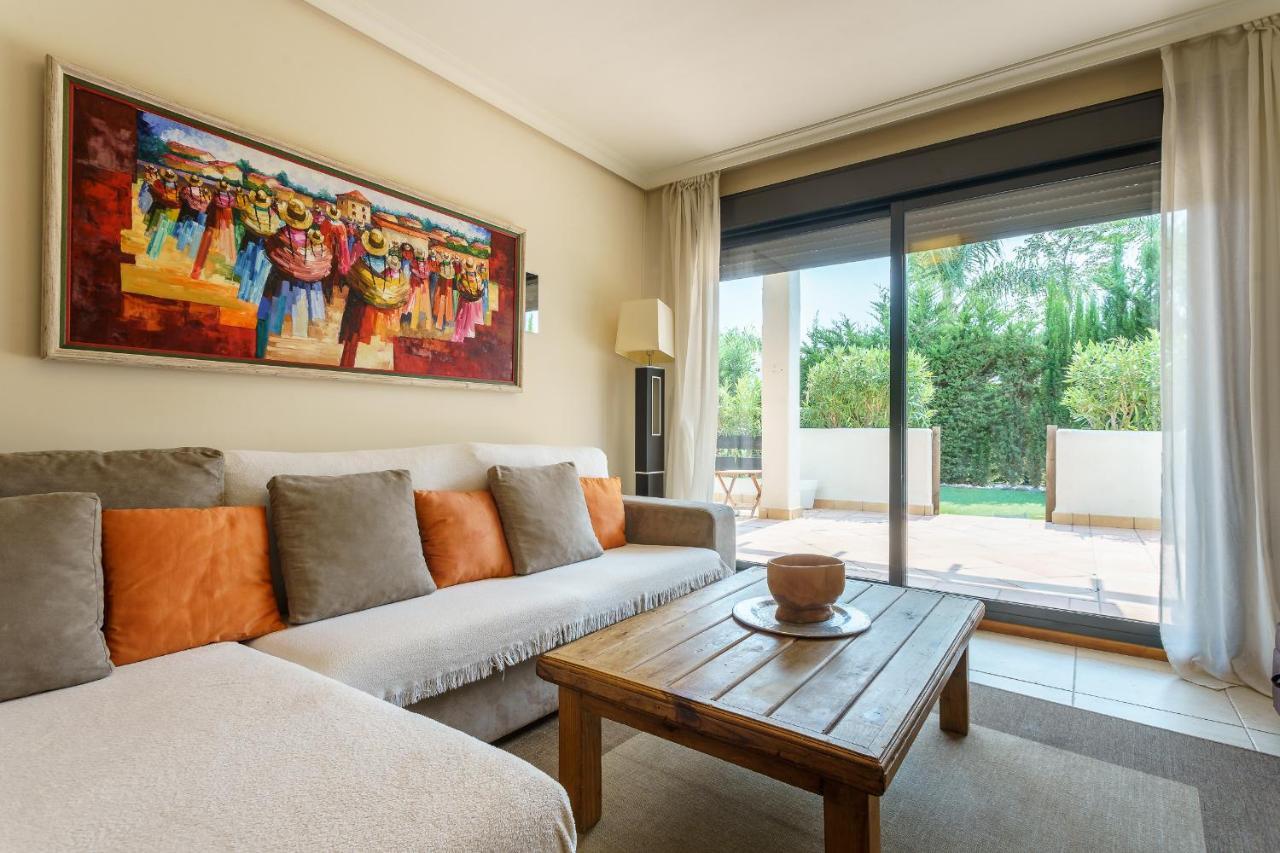 Apartment La Resina Country Golf - Estepona Marbella - Bajo Con Jardin Privado Y Solarium *