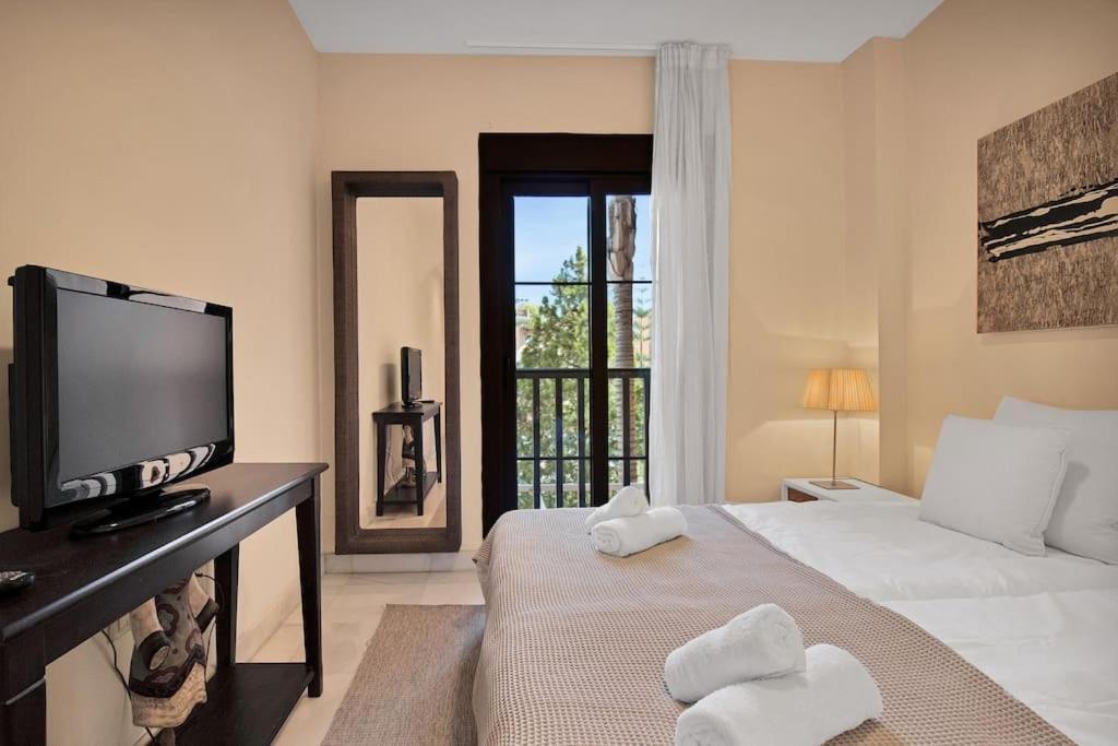 Apartamento Con Piscina Y Padel Cerca Del Mar - Hacienda Del Sol *