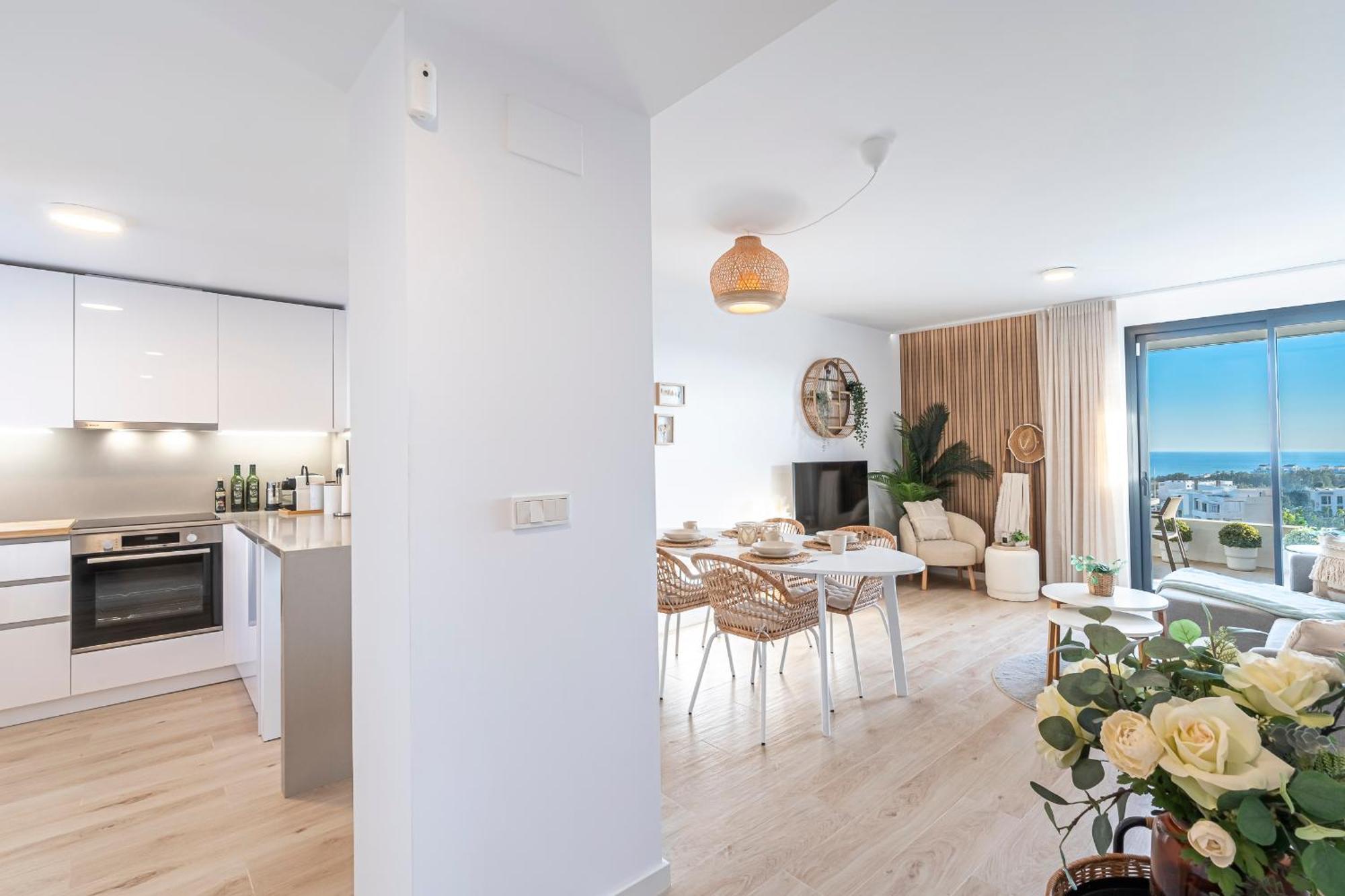 One80 Residences New With Sea View To Gibraltar & Africa And Walking Distance To The Beach Estepona