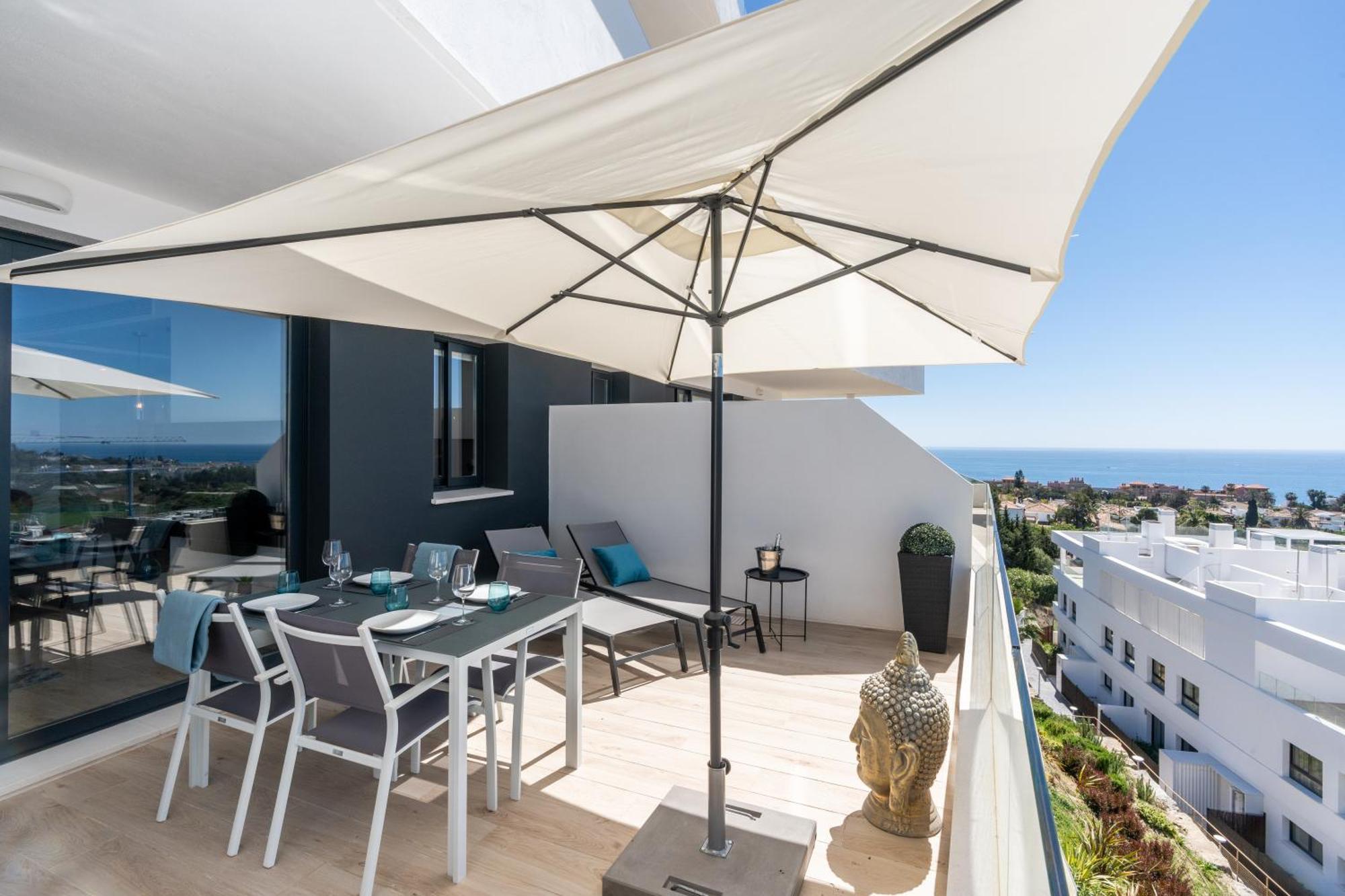 One80 Residences New Modern With Amazing Sea View To Gibraltar & Africa *
