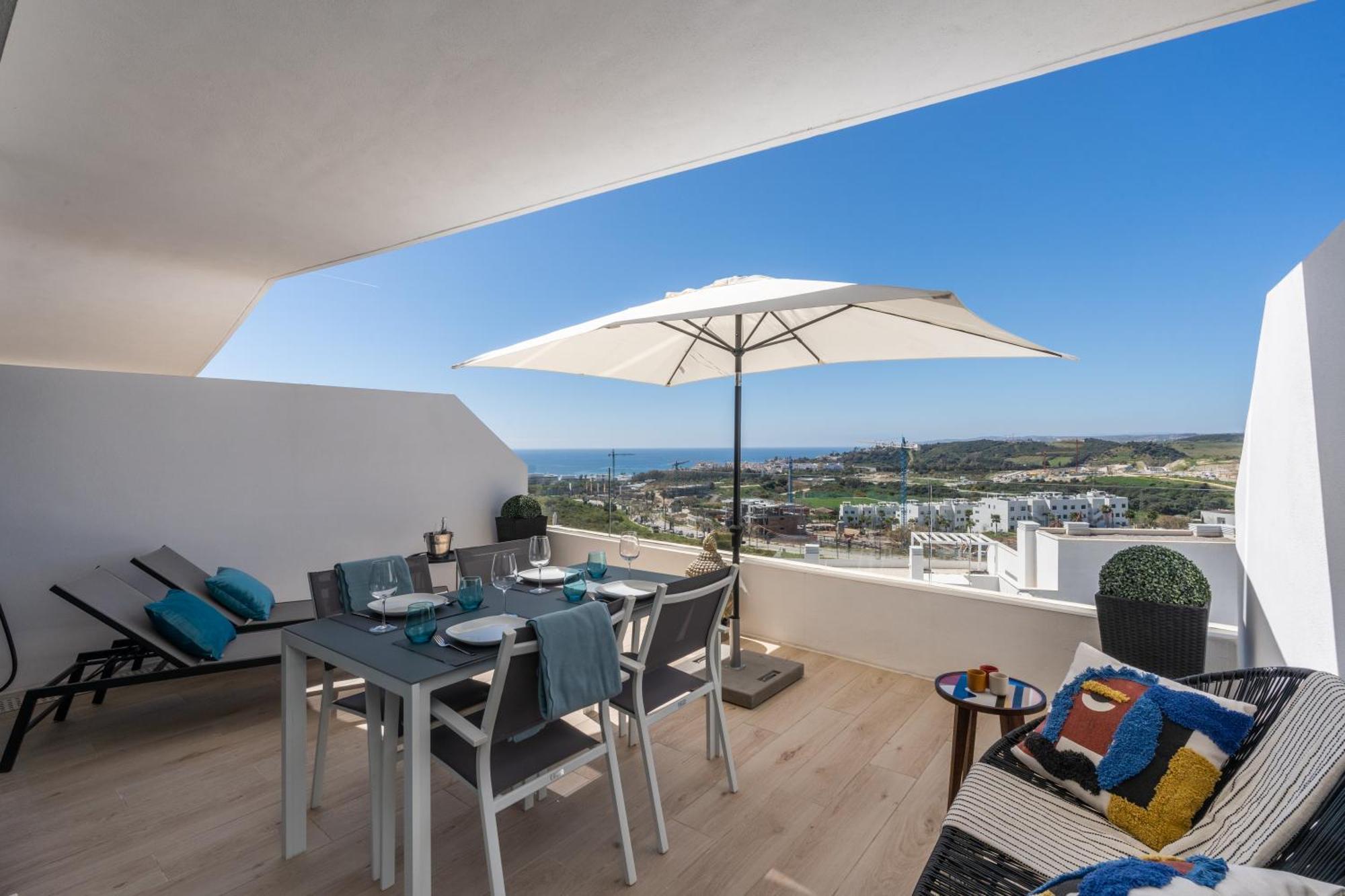 One80 Residences New Modern With Amazing Sea View To Gibraltar & Africa Apartment