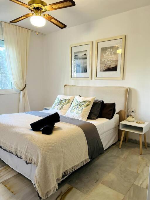 Alquiler Vacacional. Bajo Con Parrilla Y Piscina, Cerca De La Playa Y Puerto Banus *