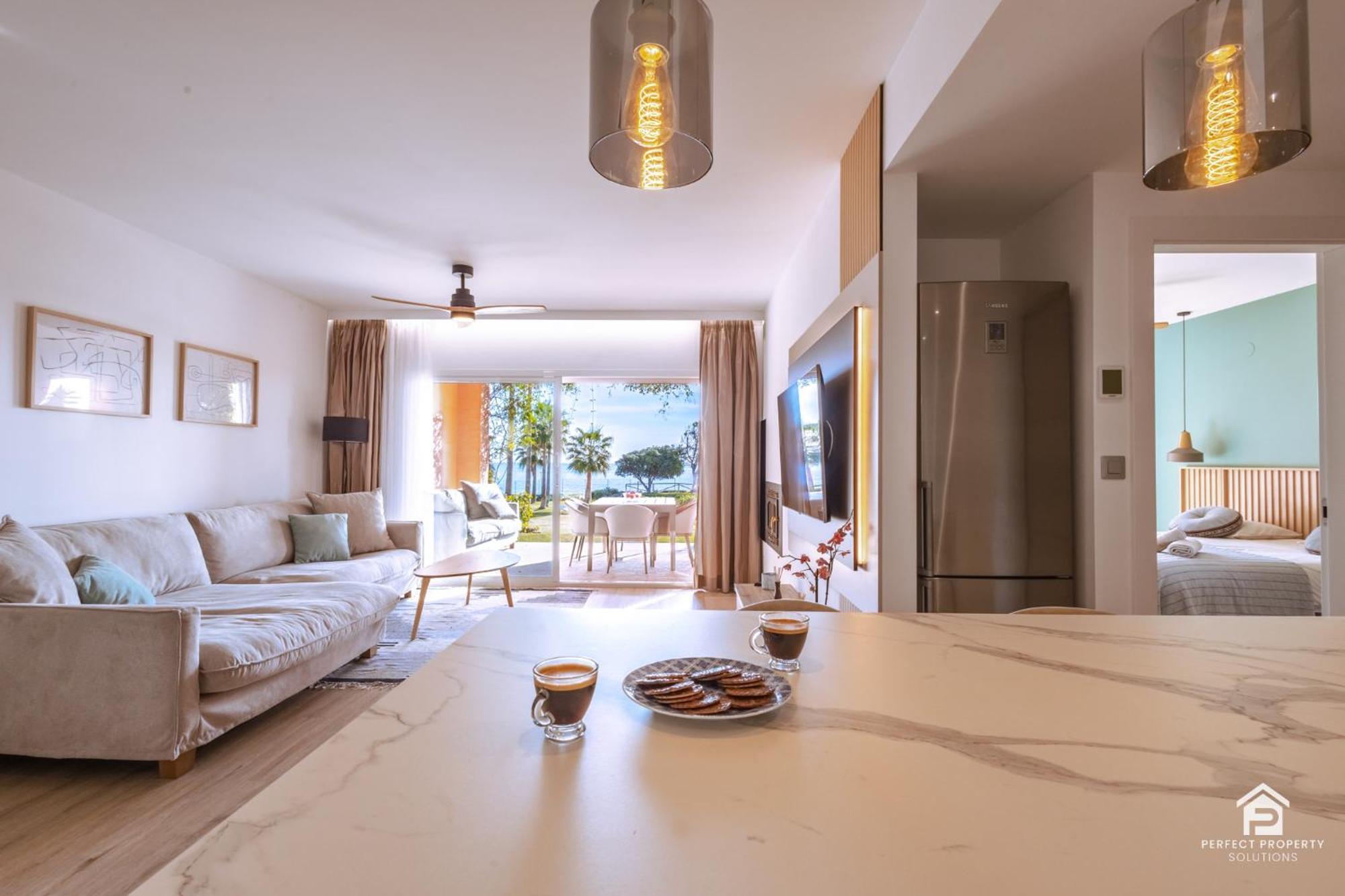 Apartment Molinos On The Beachfront With Pool