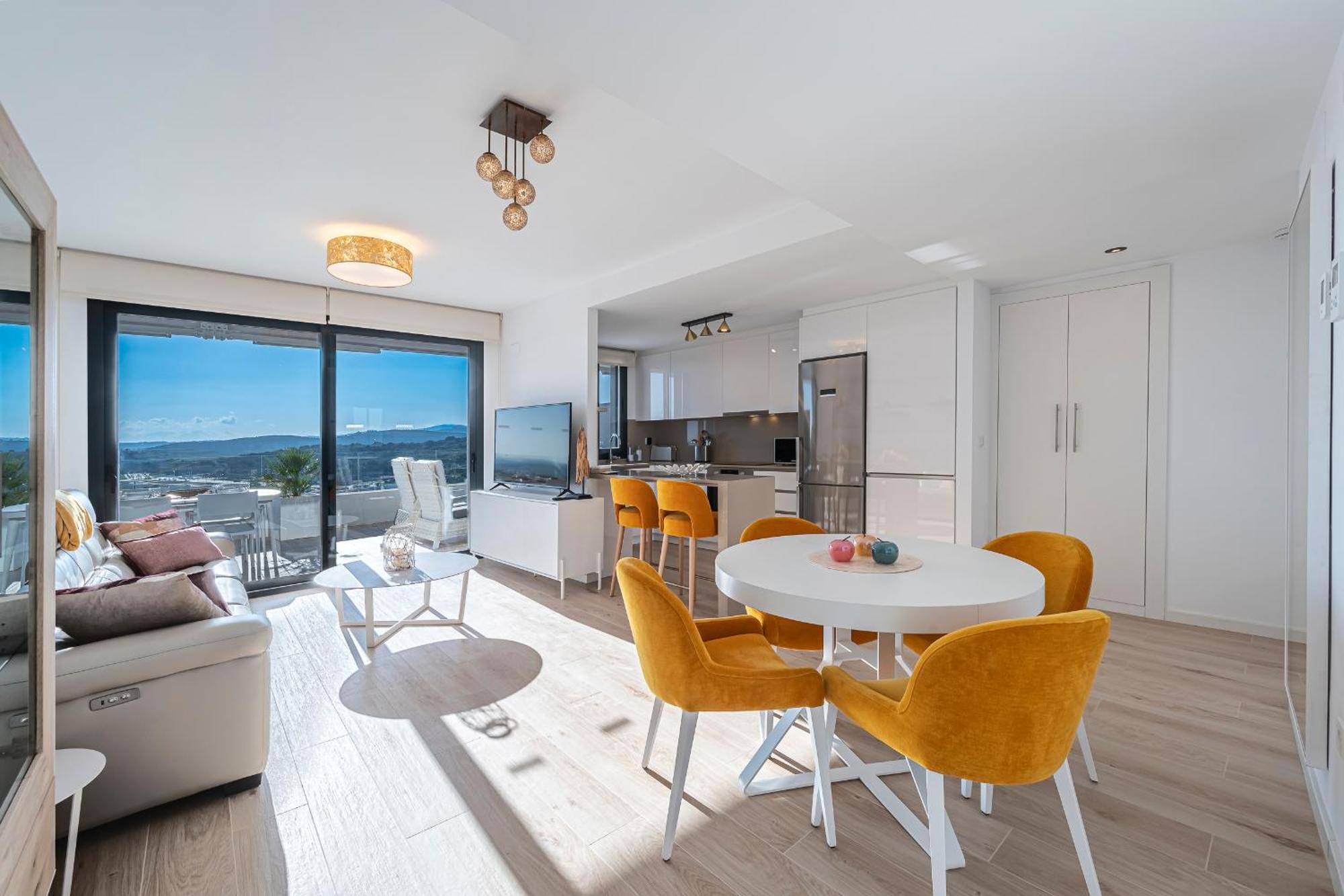 Apartment One80 Residences New Corner With Amazing Sea View To Gibraltar & Africa Estepona
