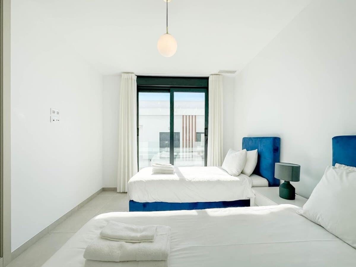 Rooftop Jacuzzi Pools Modern Wifi Townhouse Apartment Estepona