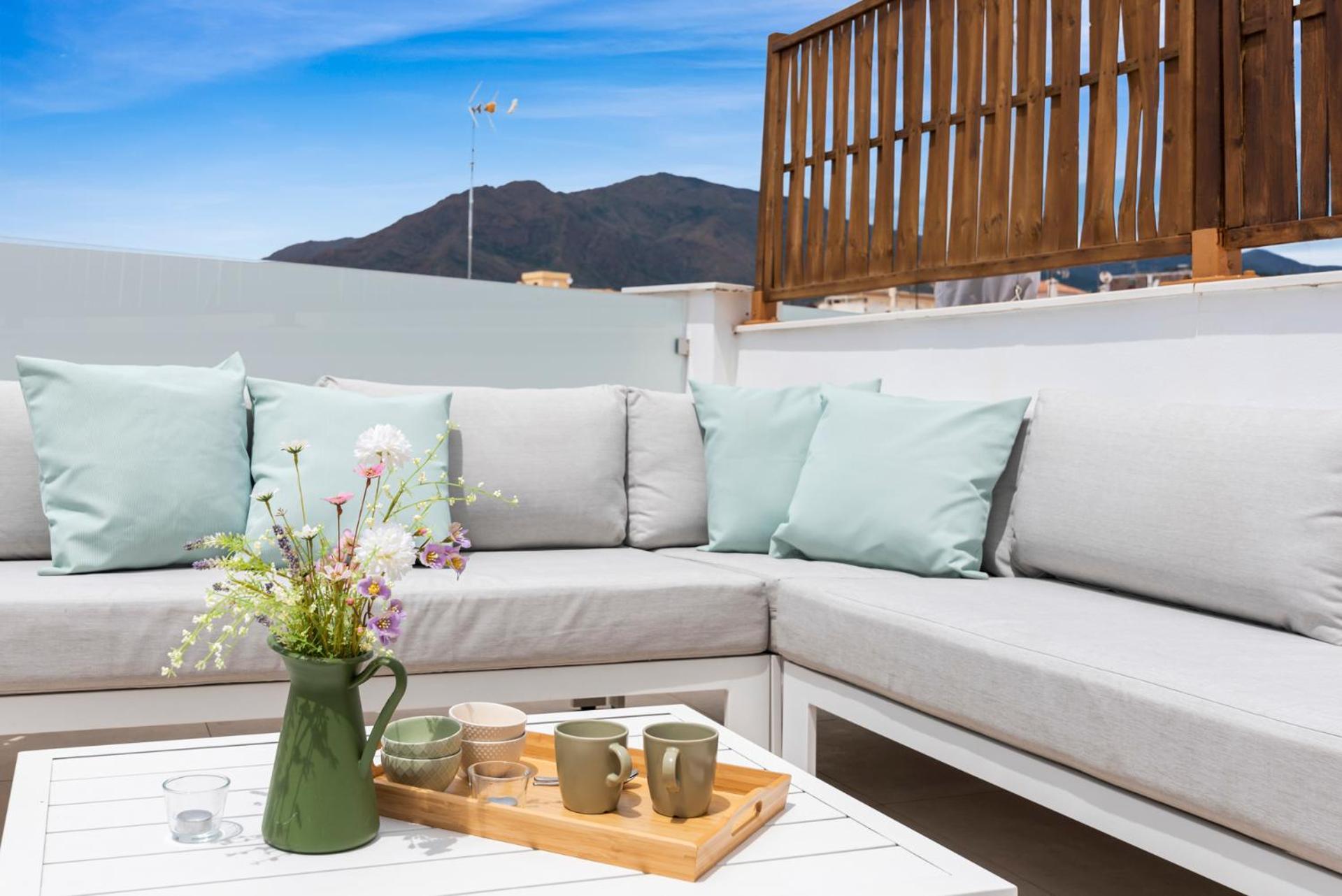 Stunning Terrace By Costarentals - Ref M46 *