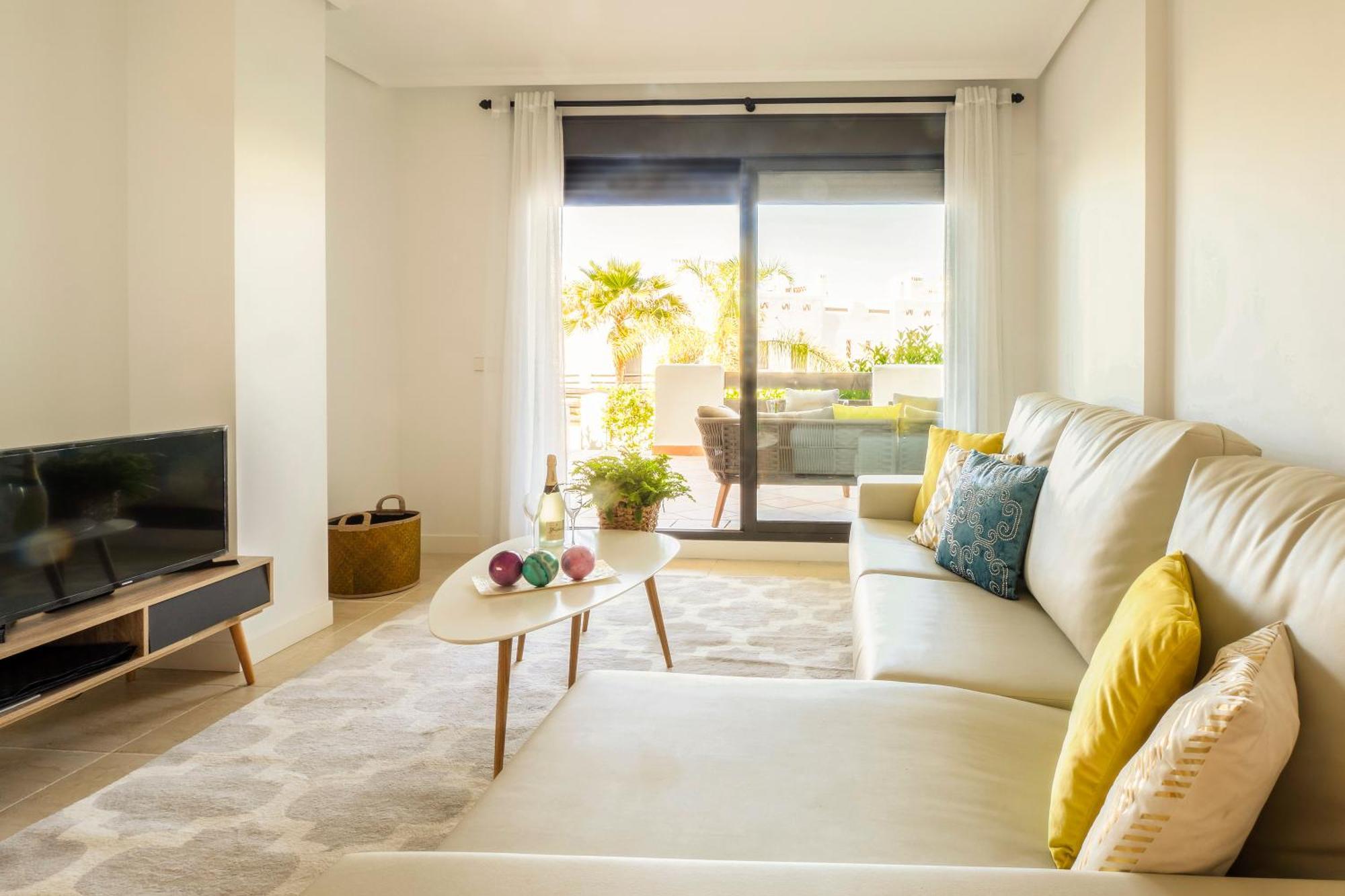 Sunset Golf Groundfloor Pool - Happy Apartamento