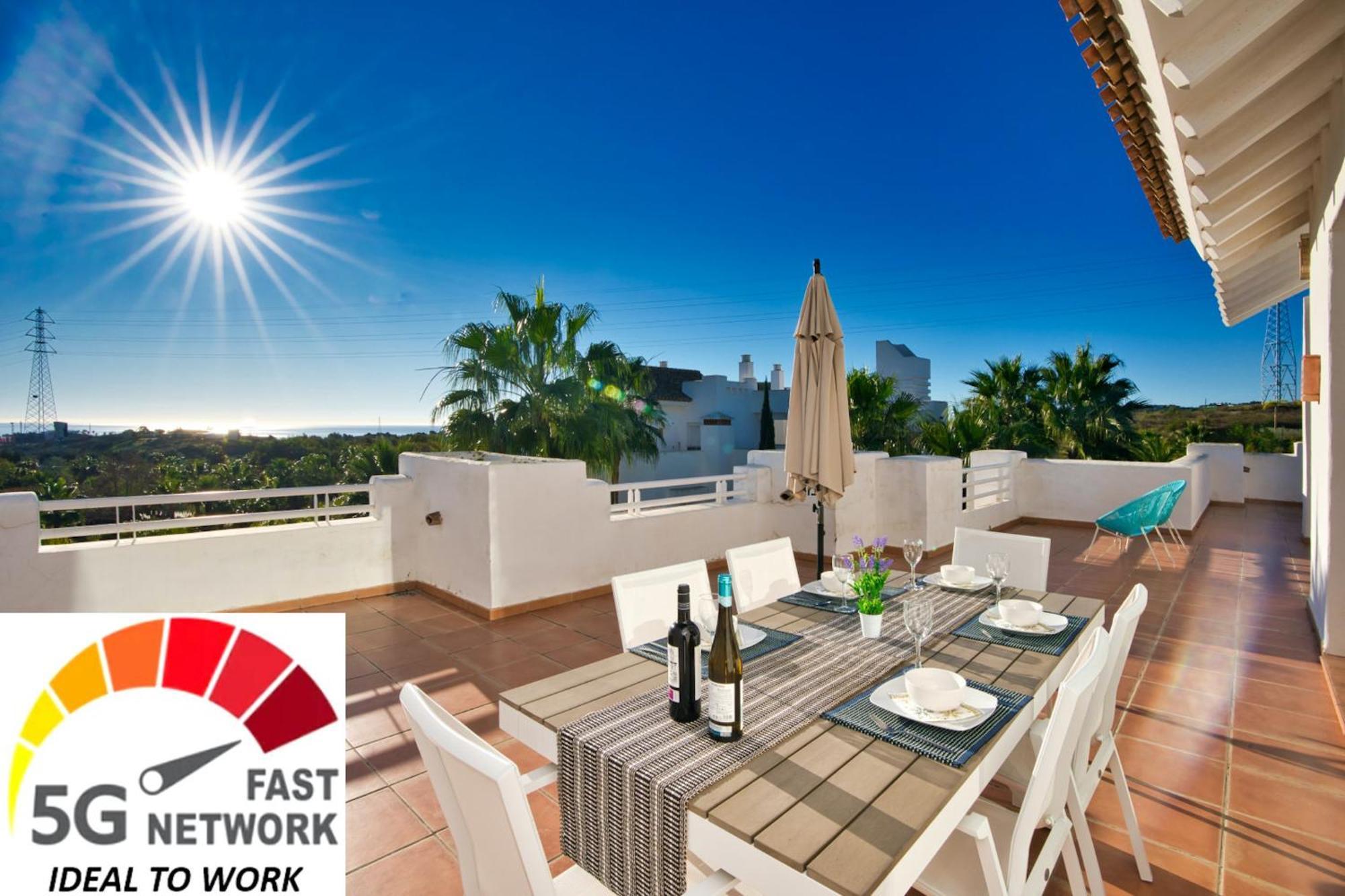 Al-321 Penthouse 3 Bedrooms Alcazaba Lagoon Apartment *