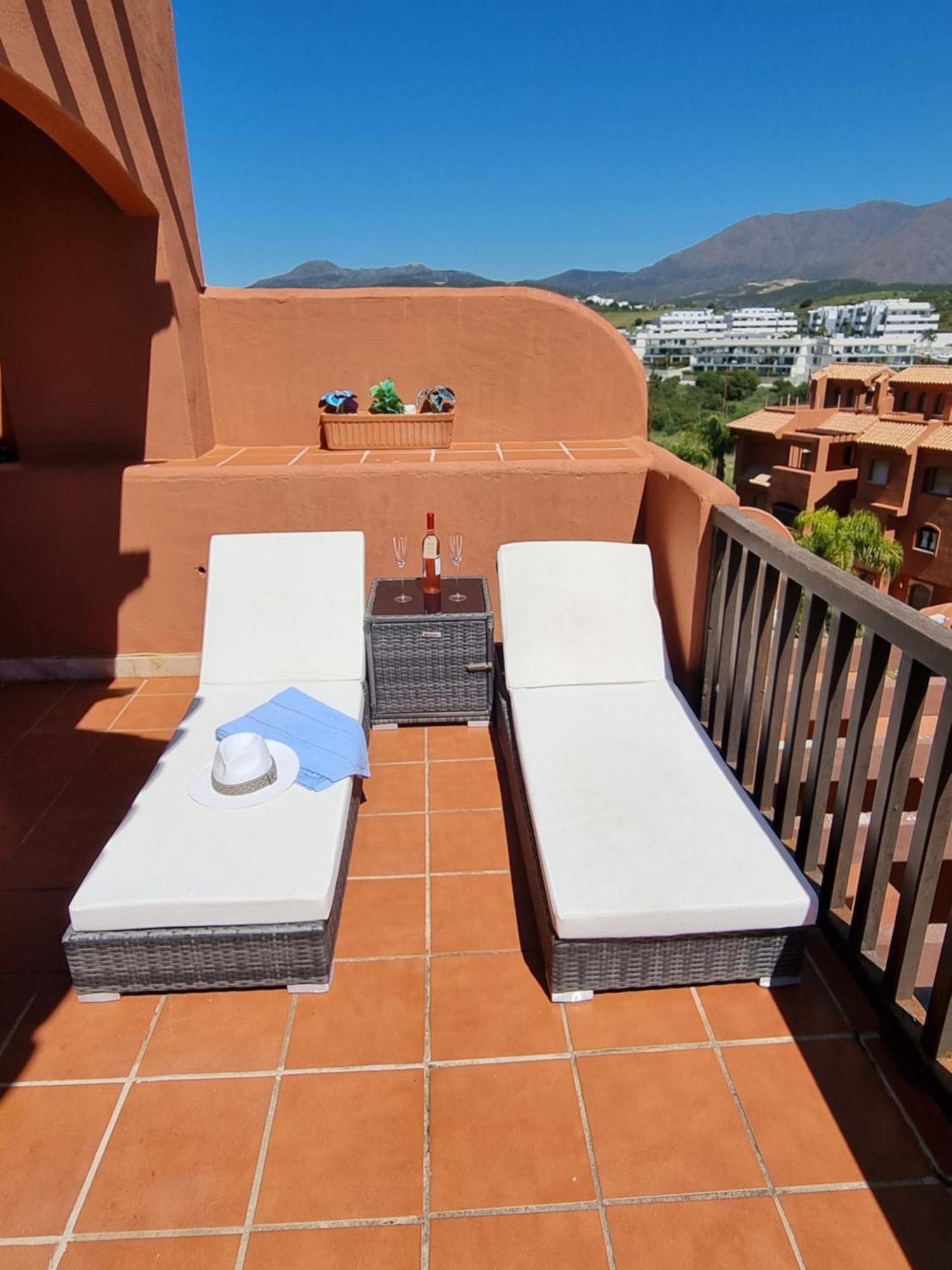 Sea View Penthouse With Hot Tub - Casa Bella Vista, Buenas Noches , Estepona