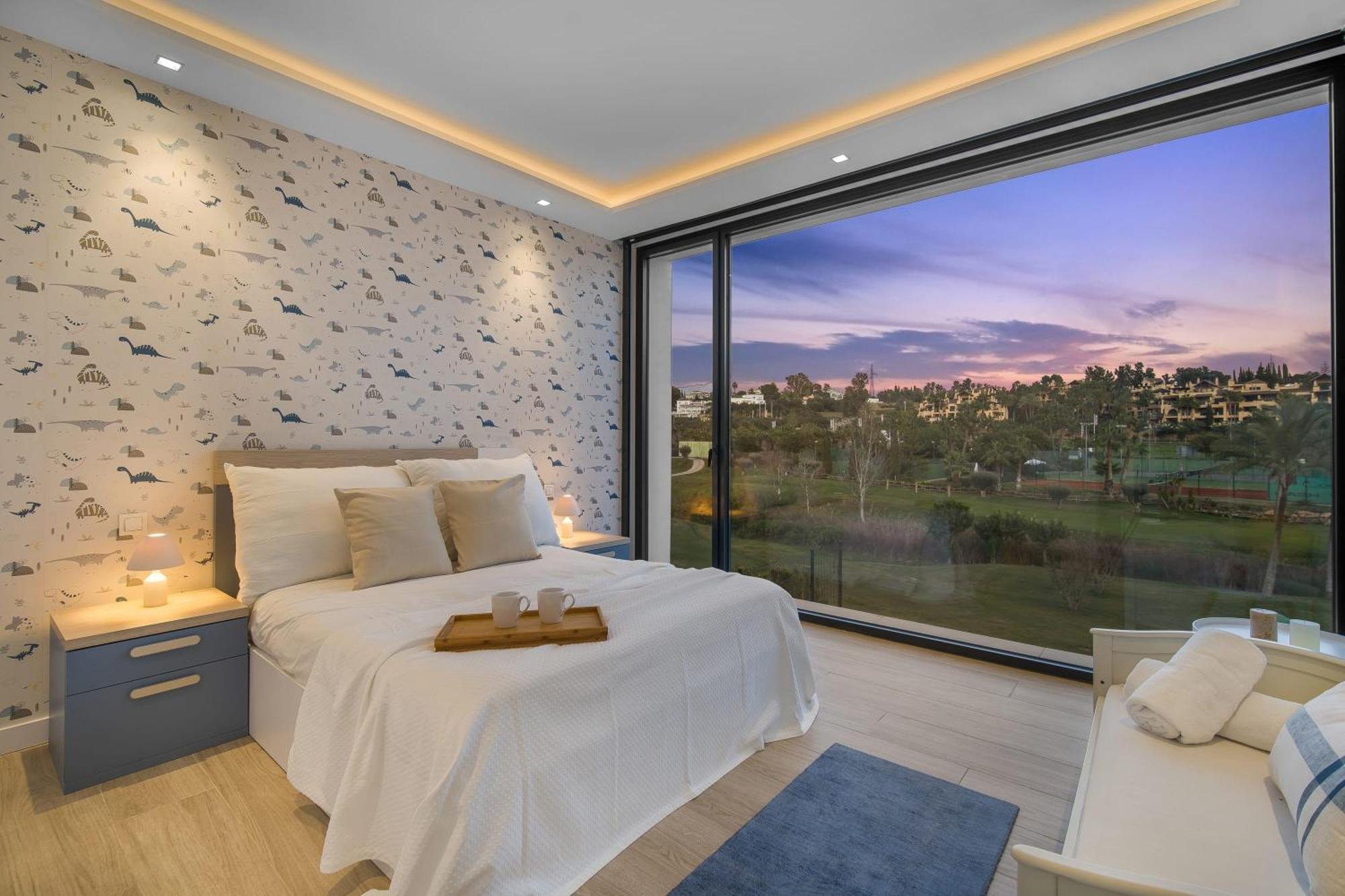 Sandie Front Golf Cinema Sauna Jacuzzi Kids Playground Villa Estepona