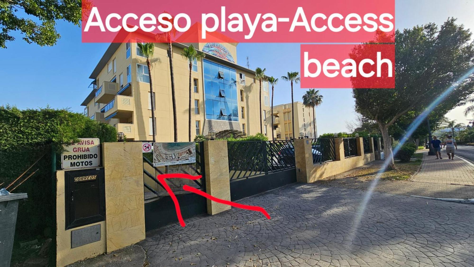 Duplex Con Bellas Vistas Al Mar, A Pasos De La Playa Apartment Estepona