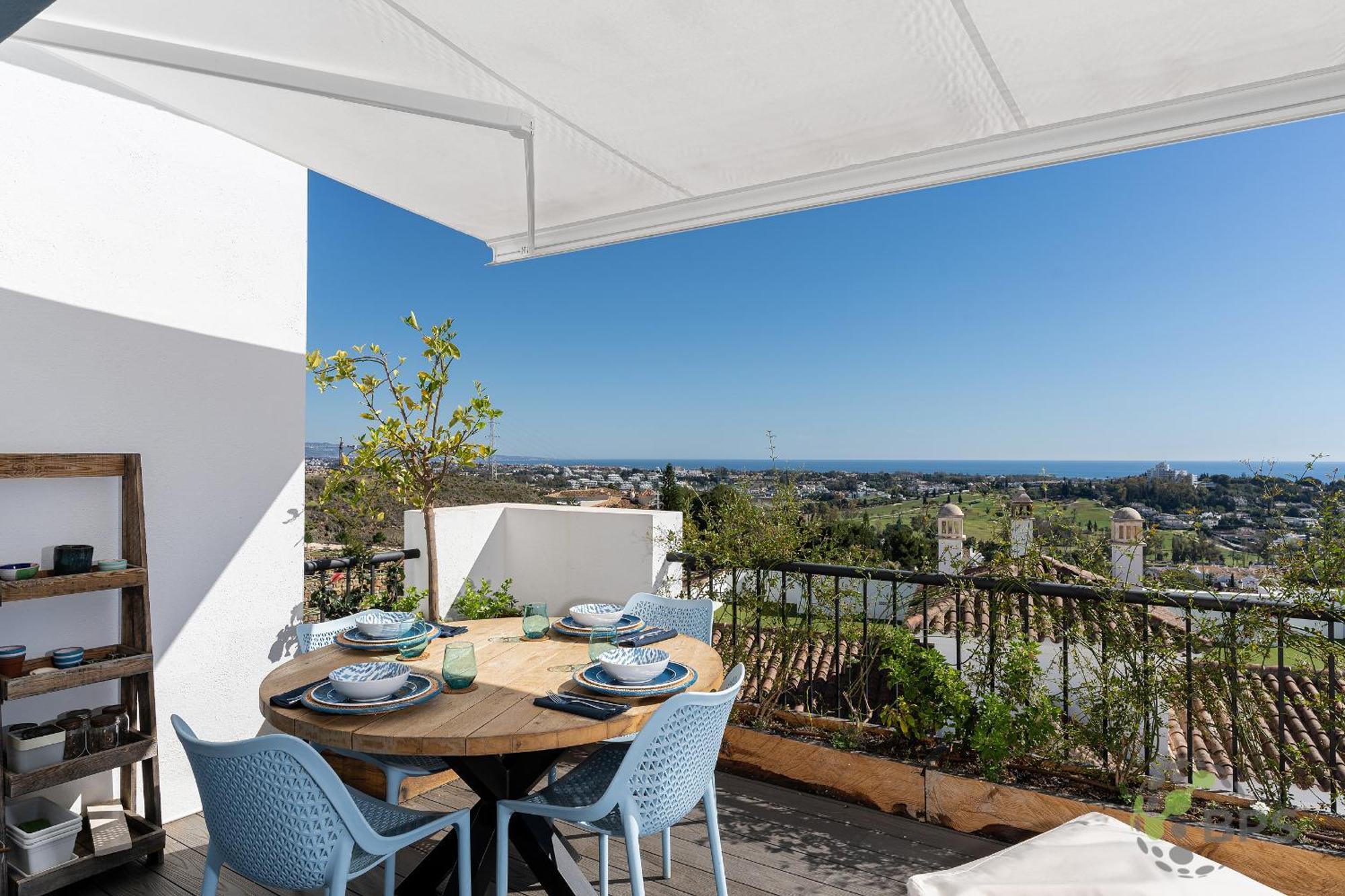 Sea Views, Great Terrace - 6 Pools 2403 Apartment Estepona