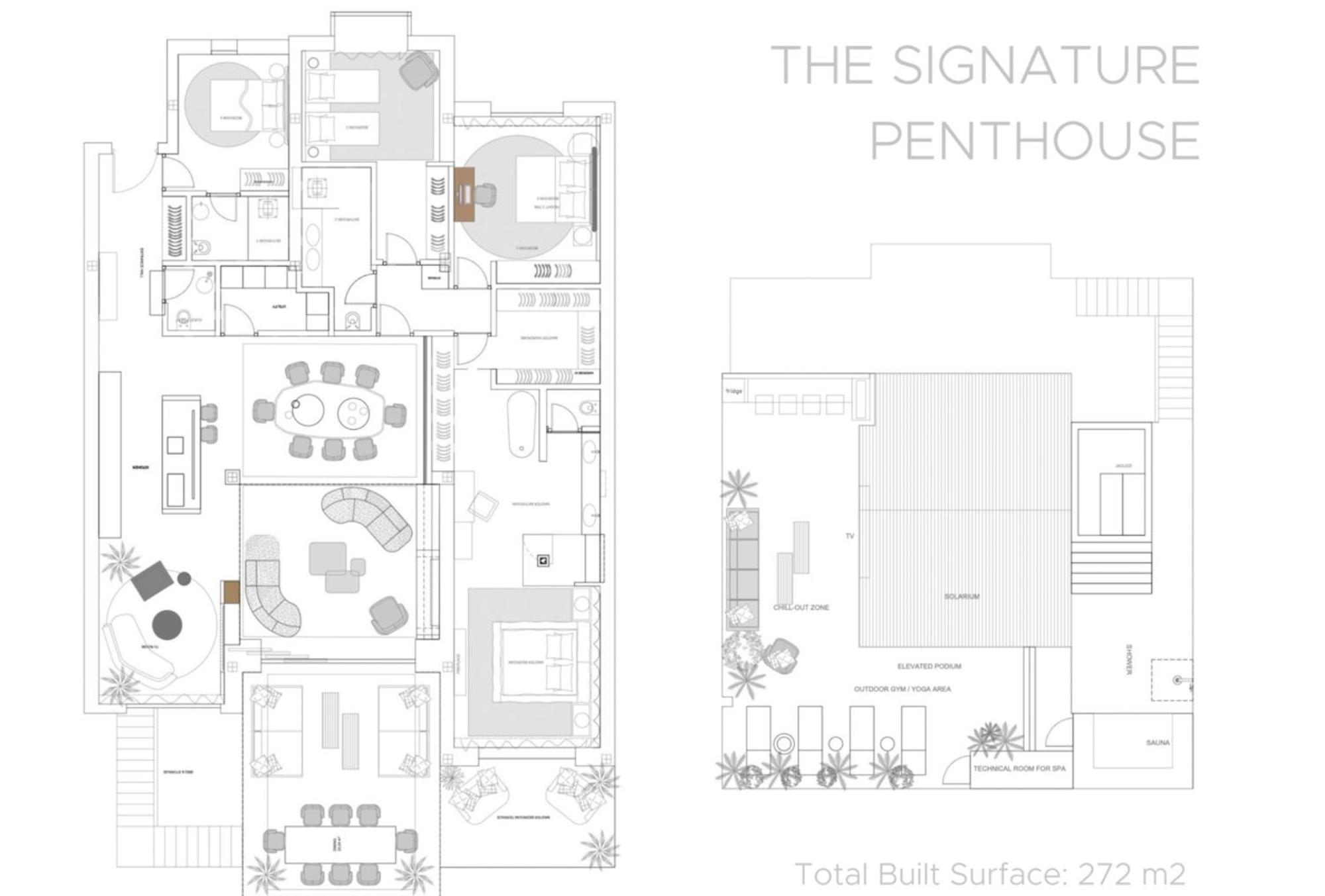 Vacation Marbella I The Signature Penthouse, Sea View, Sauna, Private Heated Jacuzzi, Cutting-edge Amenities Ferienhaus *