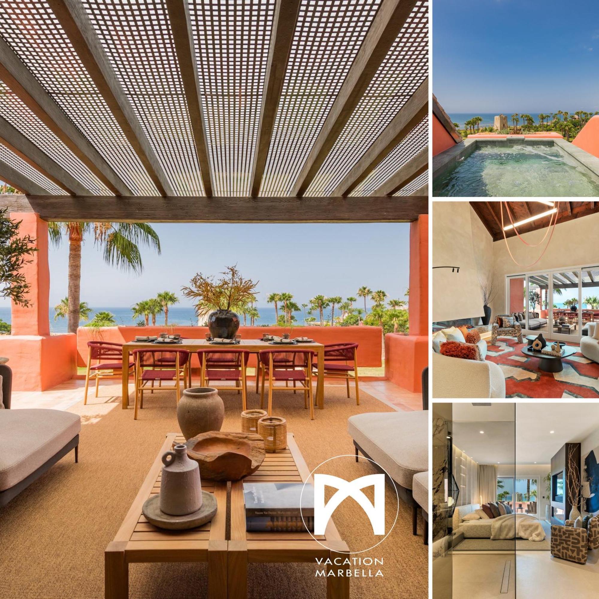 Vacation Marbella I The Signature Penthouse, Sea View, Sauna, Private Heated Jacuzzi, Cutting-edge Amenities Estepona