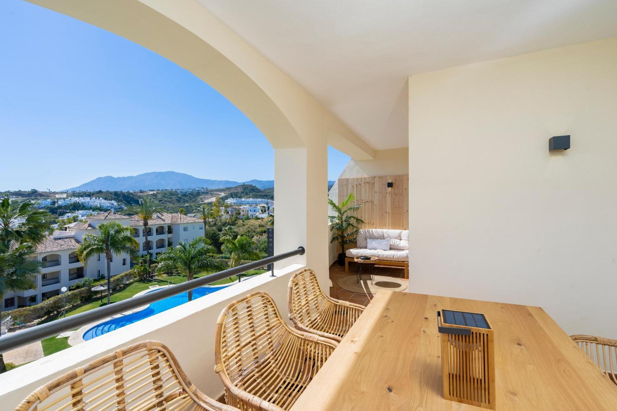 Geweldig Met Uitzicht Dicht Bij Zee. Estepona