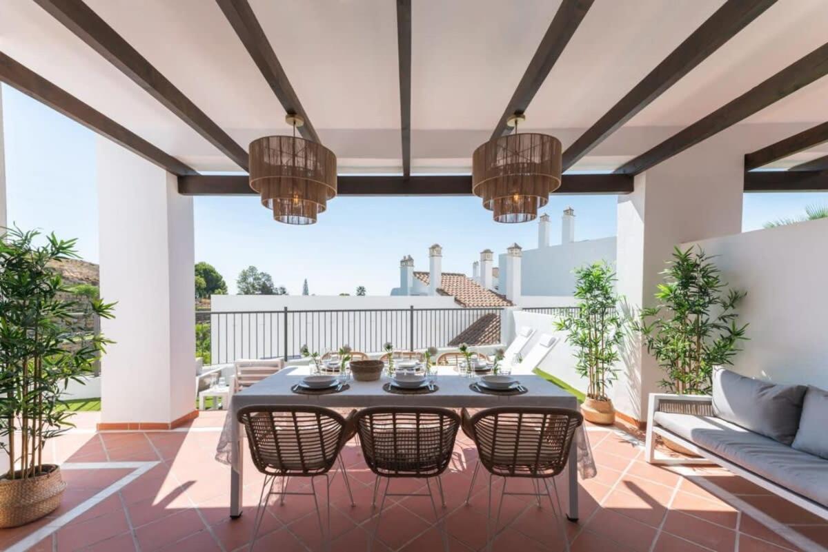 Apartment Paraiso Pueblo Deluxe Family Pools Gym Estepona