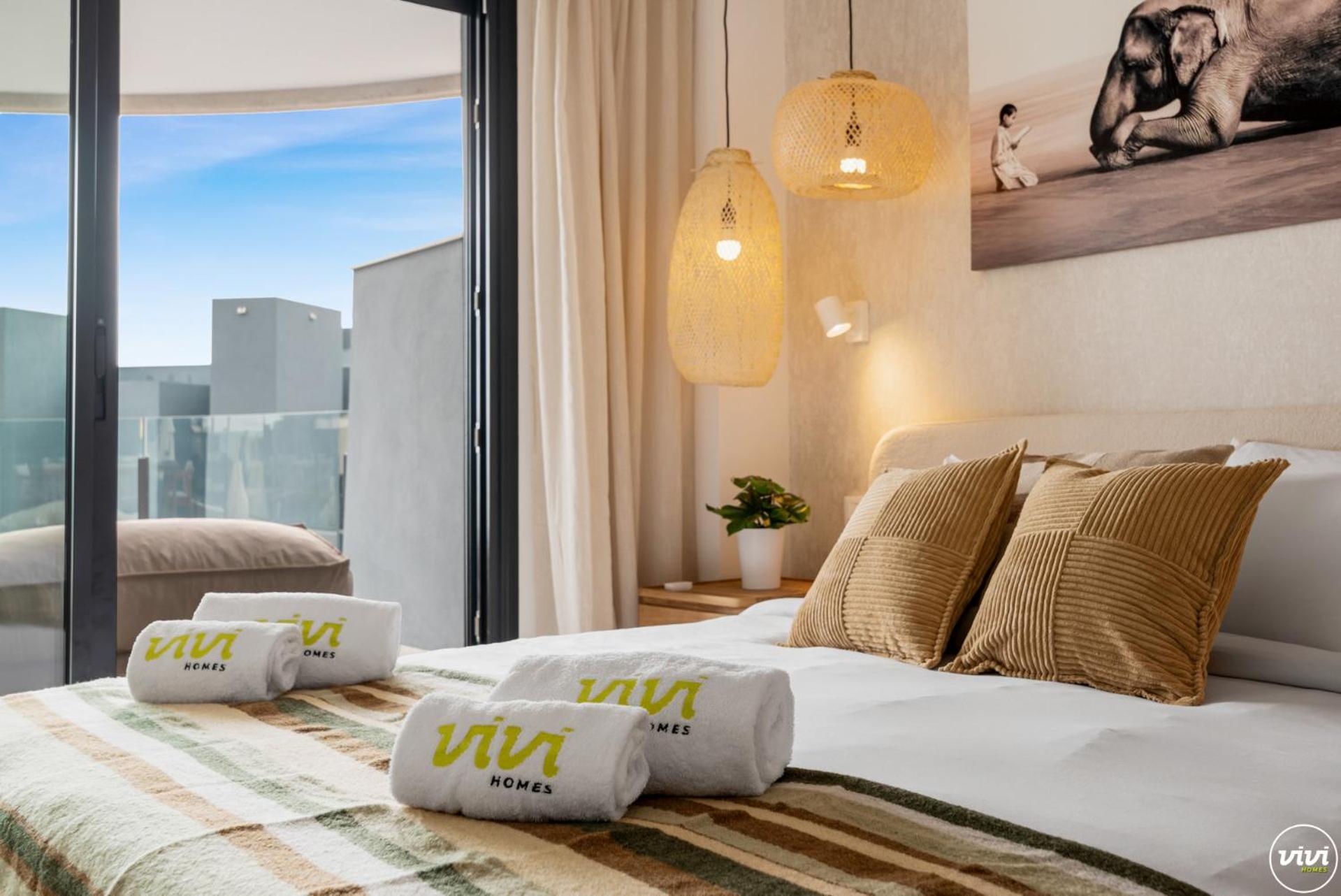 Apartment Vivi Homes - Eros Luxury, Pool, Sauna, Gym & Terrace *