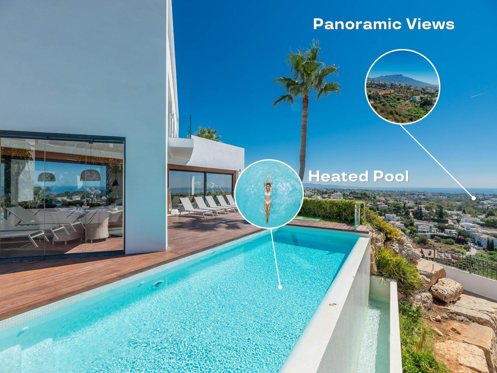 Paraiso: Luxury Sea View With Infinity Pool And Golf Estepona