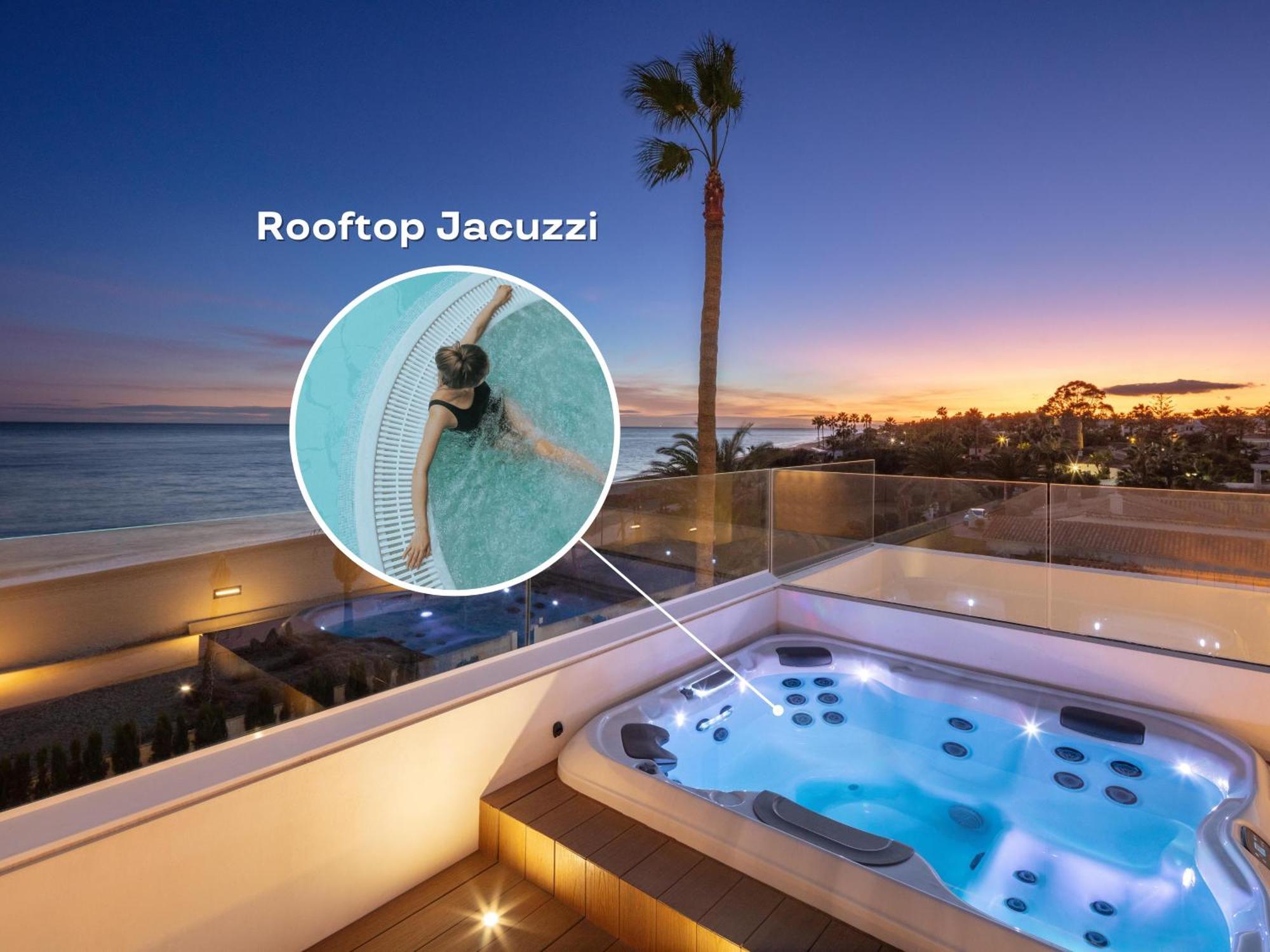 Pousada Vacation Marbella I Imare Waterfront, Beachfront Villa, Rooftop Jacuzzi, Indoor