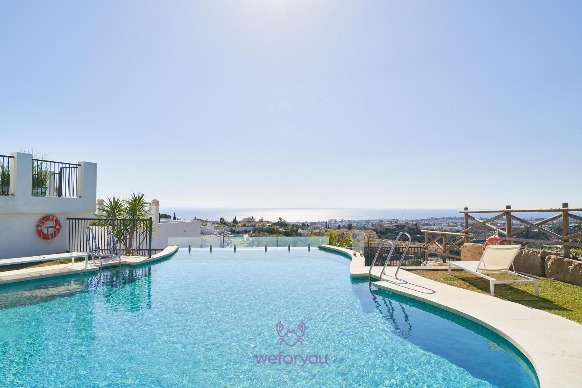 Weforyou Modern Seaview 2bedrooms Paraiso Pueblo Apartamento Estepona
